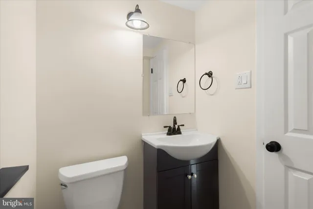 a view of swimming pool with sunset in background