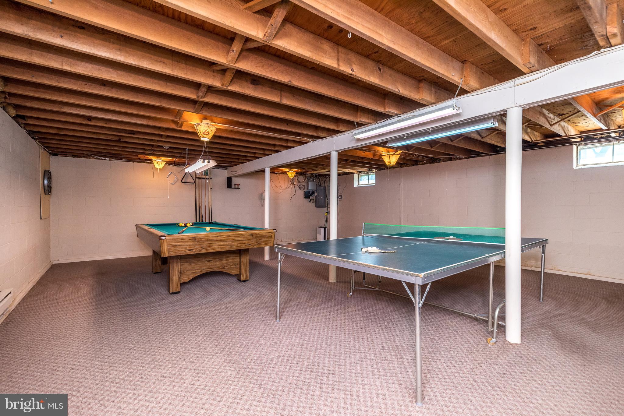 231 Parry Road Warminster, PA 18974 - Photo 52 of 71 Basement - Pool table and ping pong table included