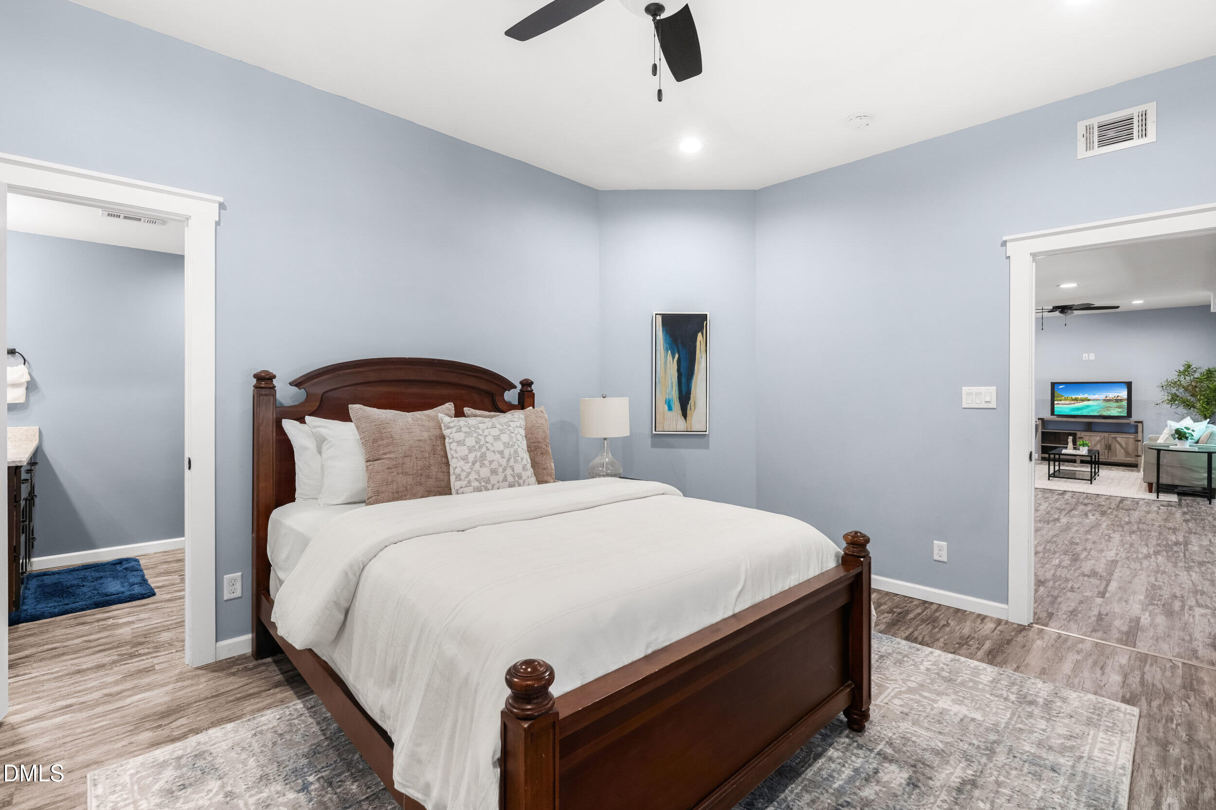 5801 Sand Pebble Place Raleigh, NC 27613 - Photo 50 of 68 Basement Bedroom