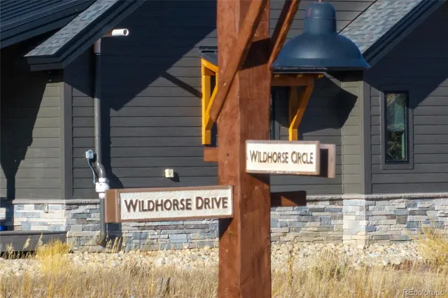 a sign on the side of a building