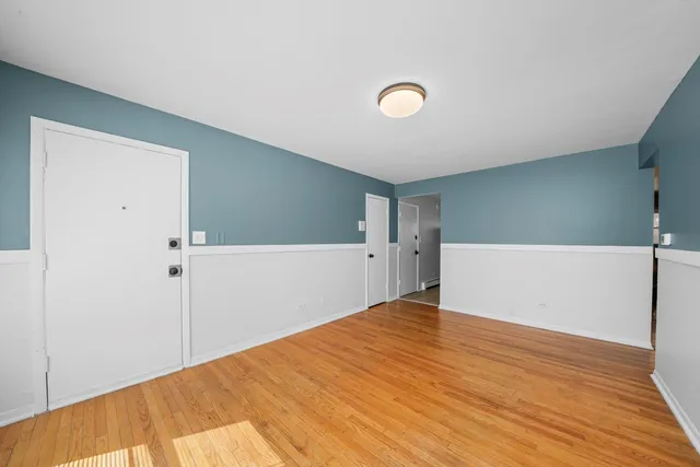 a view of empty room