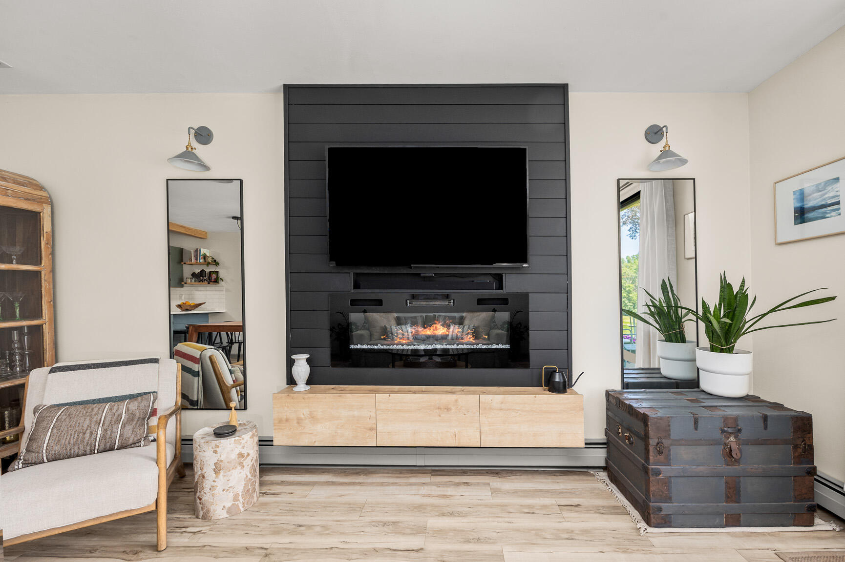 11957 West Appleton Avenue, Unit 9 Milwaukee, WI 53224 - Photo 4 of 52 Custom Fireplace/Entertainment Center