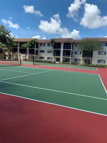 a view of a tennis court
