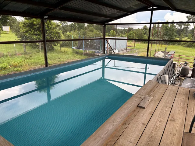 a view of a green field