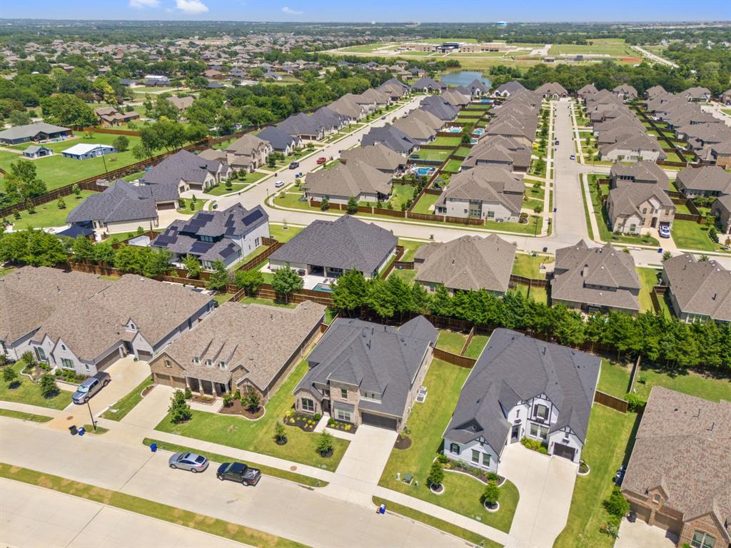 2116 Randas Way Rockwall, TX 75087 - Photo 38 of 40 an aerial view of residential houses with outdoor space