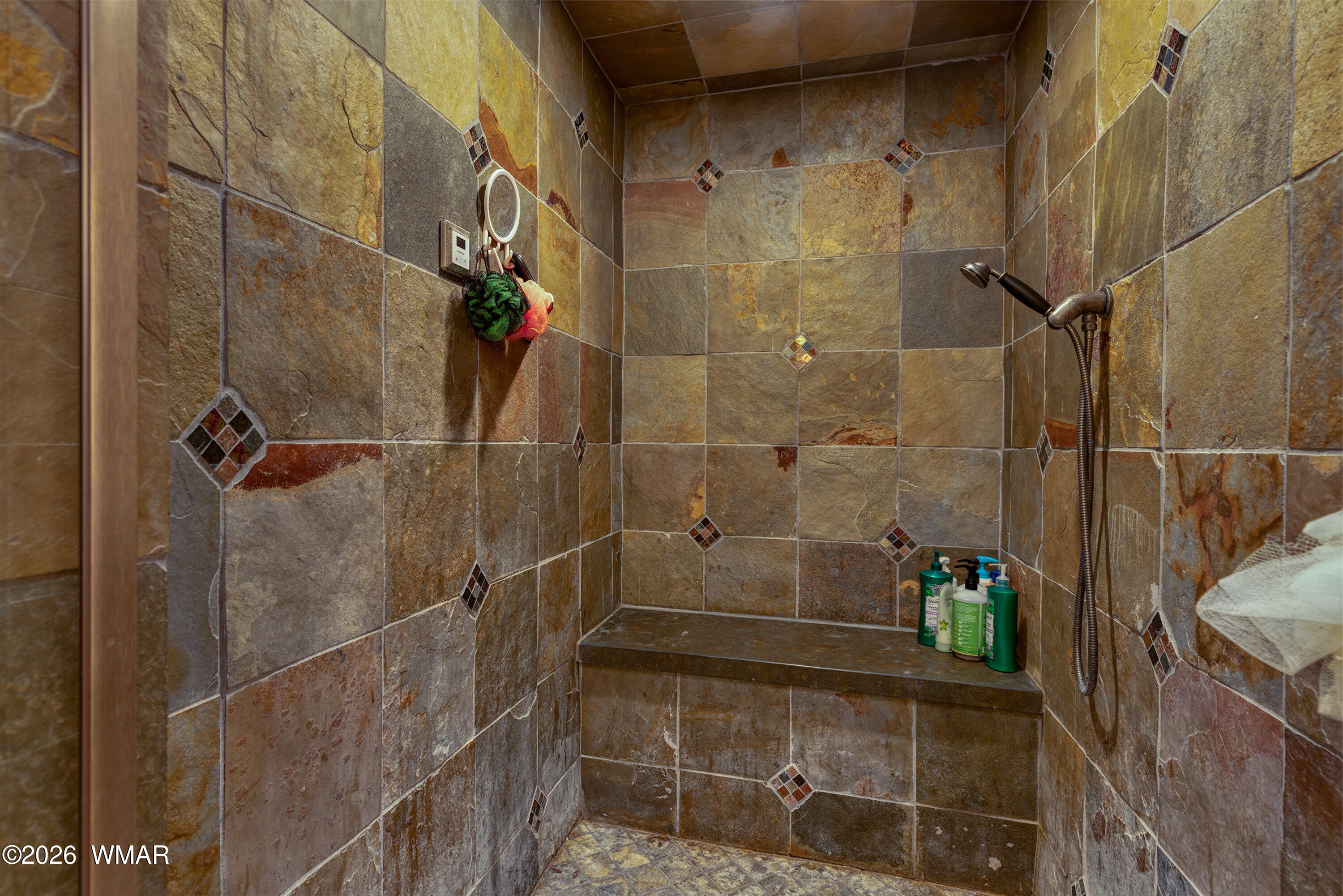 5155 Buck Springs Road Pinetop, AZ 85935 - Photo 22 of 37 a bathroom with a shower