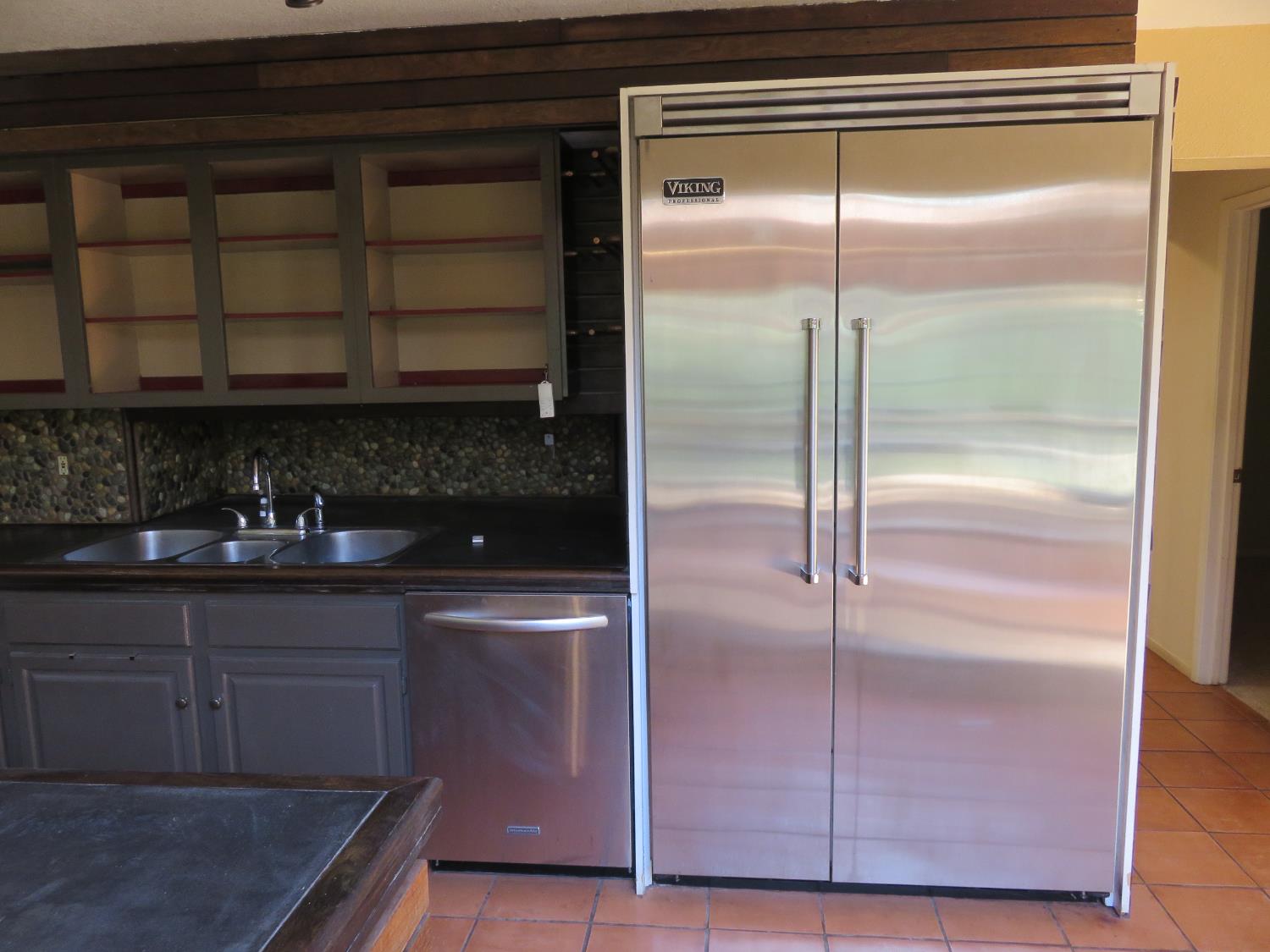 2400 Bald Mountain Road West Point, CA 95255 - Photo 39 of 68 a kitchen with a refrigerator and a sink