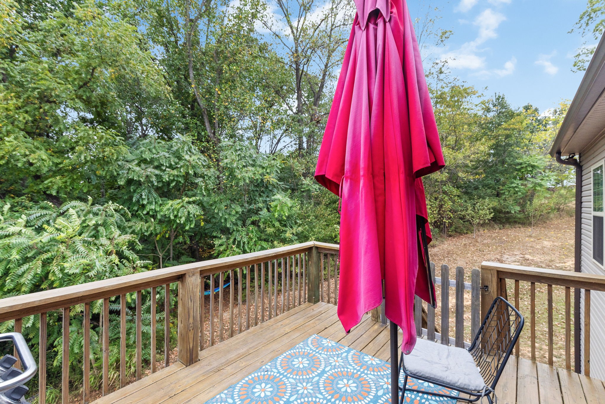 7578 South Swift Road Goodlettsville, TN 37072 - Photo 28 of 30 Enjoy the beauty of nature on this spacious back deck.