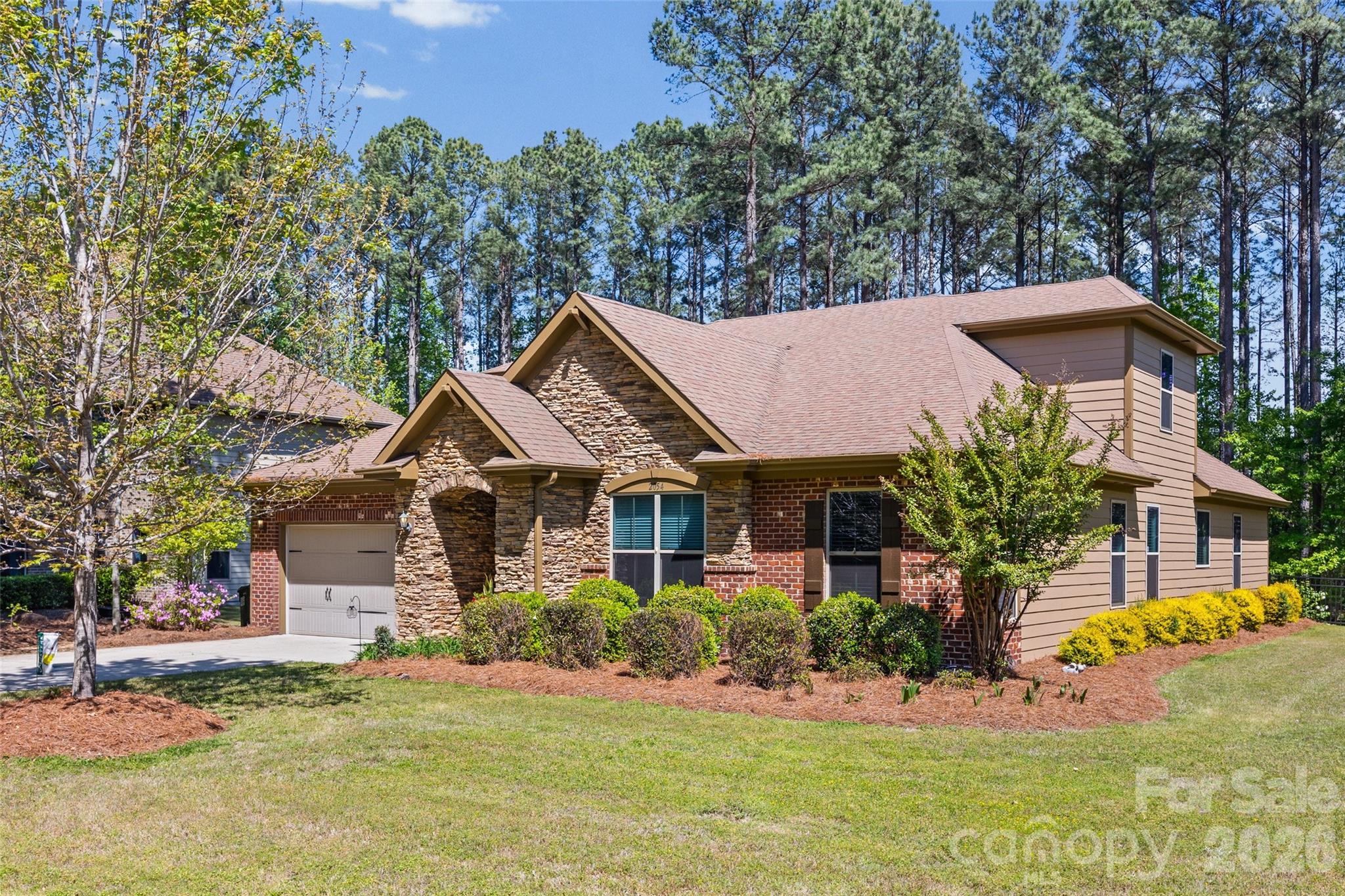 2054 Lometa Road York, SC 29745 - Photo 3 of 45 front view of a house with a yard