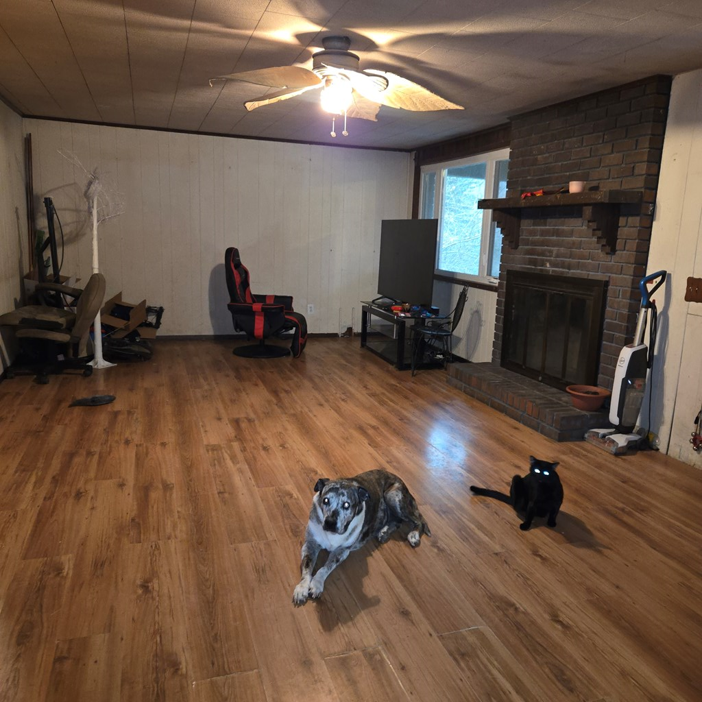 5134 Boardtown Road Ellijay, GA 30540 - Photo 39 of 41 a room with gym equipment and a flat screen tv