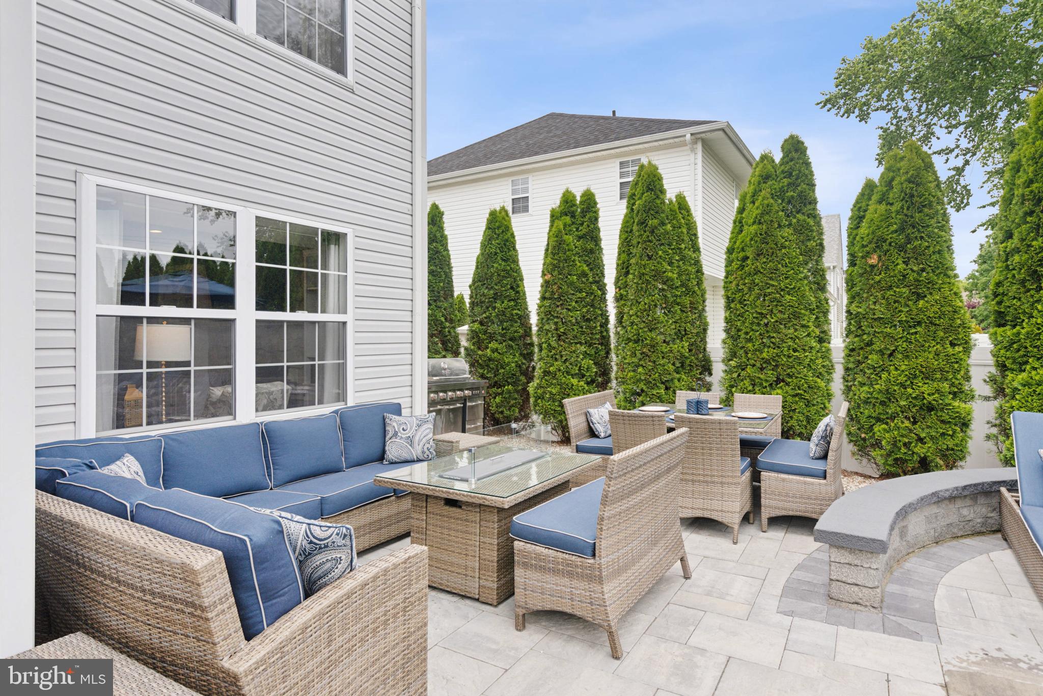 19 Phoenix Road Marlton, NJ 08053 - Photo 25 of 32 a outdoor living space with furniture and garden view