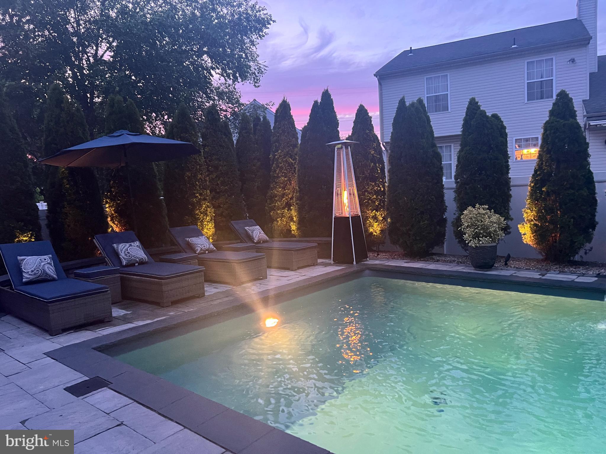 19 Phoenix Road Marlton, NJ 08053 - Photo 27 of 32 a view of a park with plants and a patio