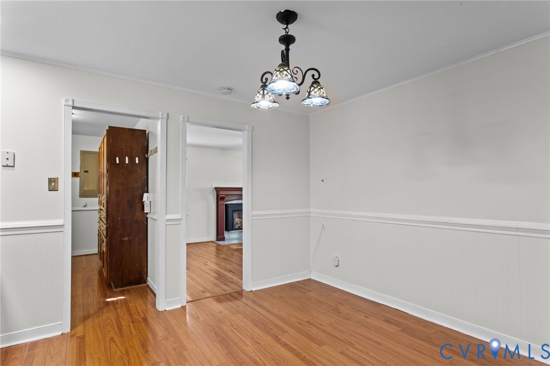 5359 Qualla Road Chesterfield, VA 23832 - Photo 16 of 49 wooden floor in an empty room with a window