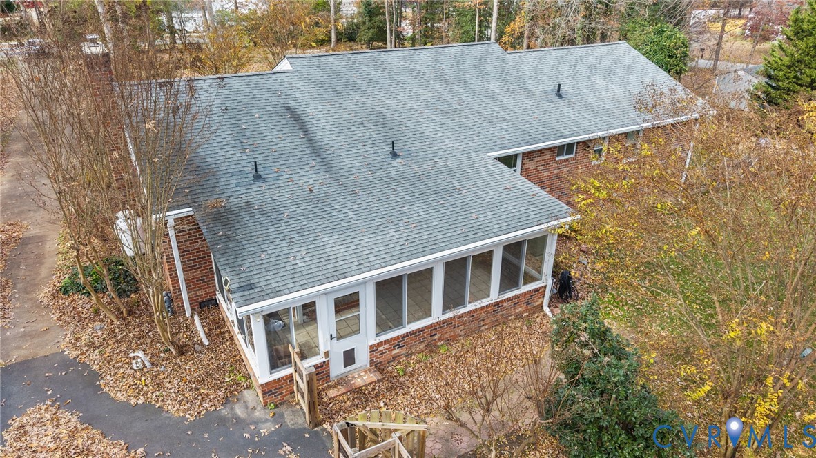 5359 Qualla Road Chesterfield, VA 23832 - Photo 46 of 49 a aerial view of a house with a yard