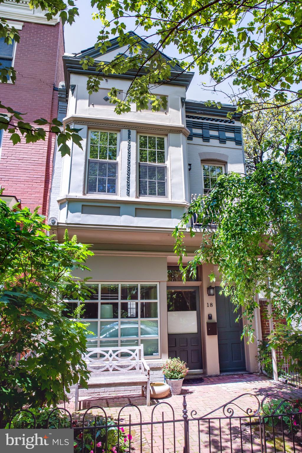 18 7th Street Northeast Washington, DC 20002 - Photo 1 of 53 East Facing Facade of 18 7th Street, SE