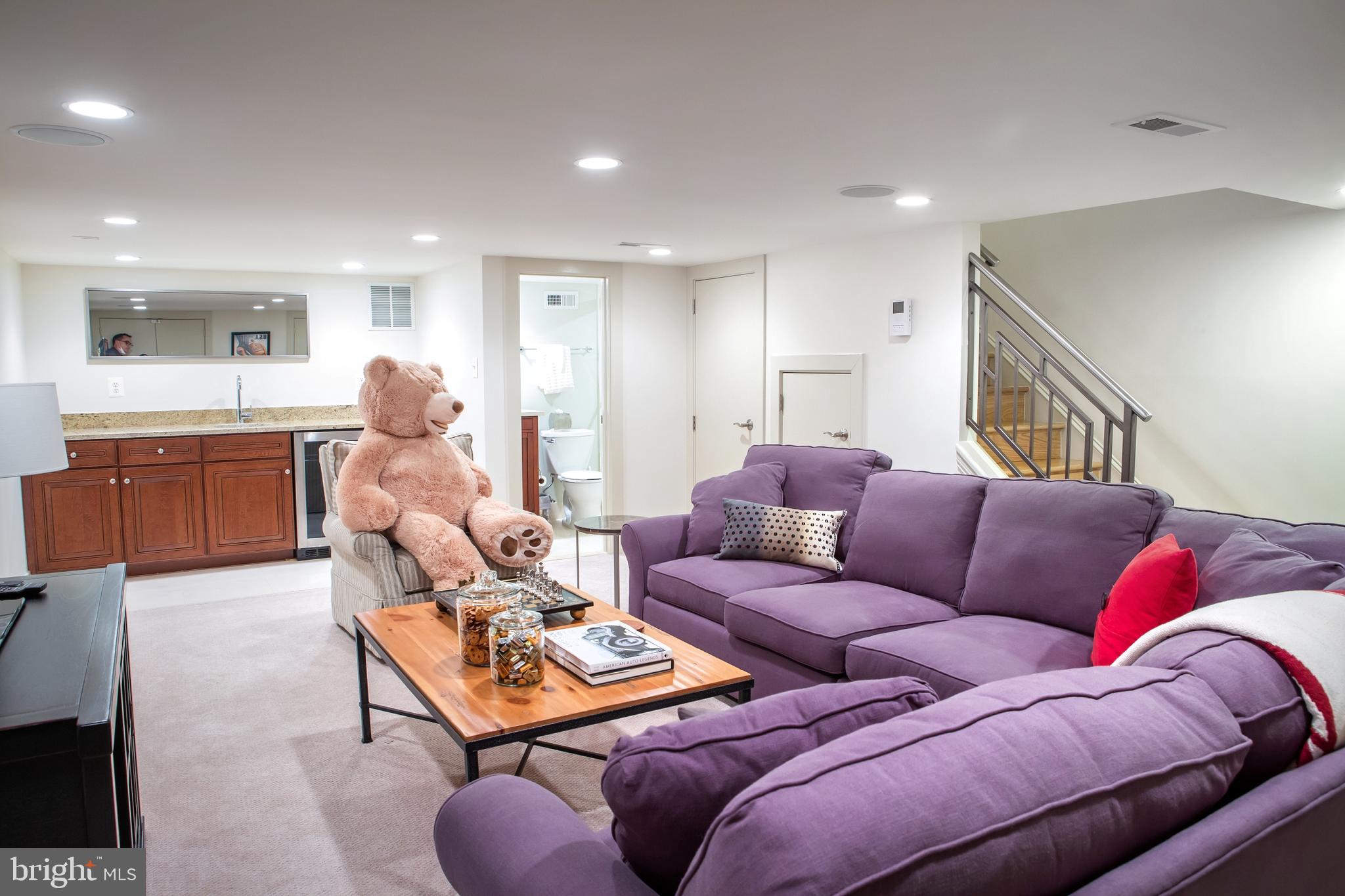 18 7th Street Northeast Washington, DC 20002 - Photo 41 of 53 Lower Level Rec Room Northwest