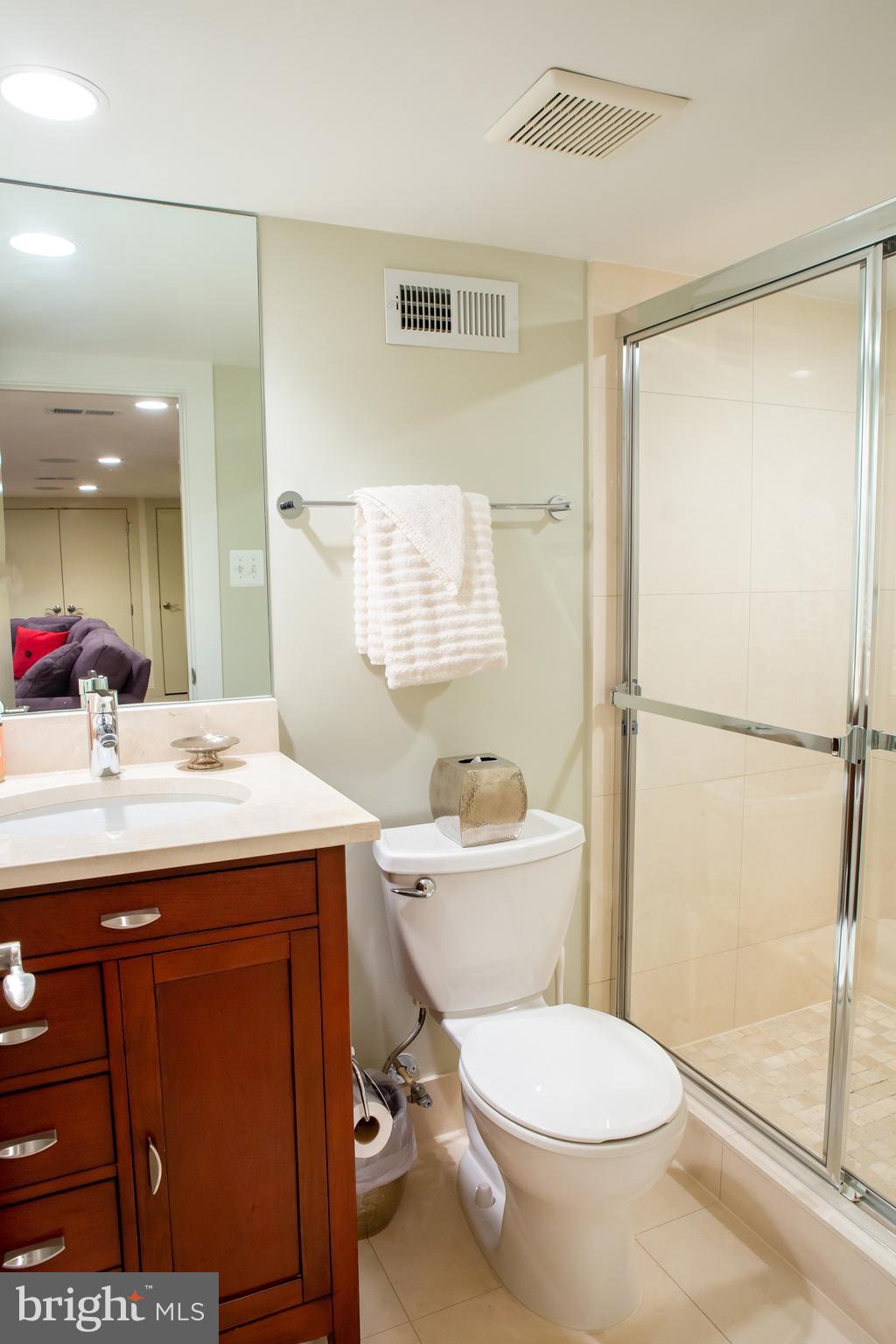 18 7th Street Northeast Washington, DC 20002 - Photo 43 of 53 Lower Level Rec Room Full Bath Northwest