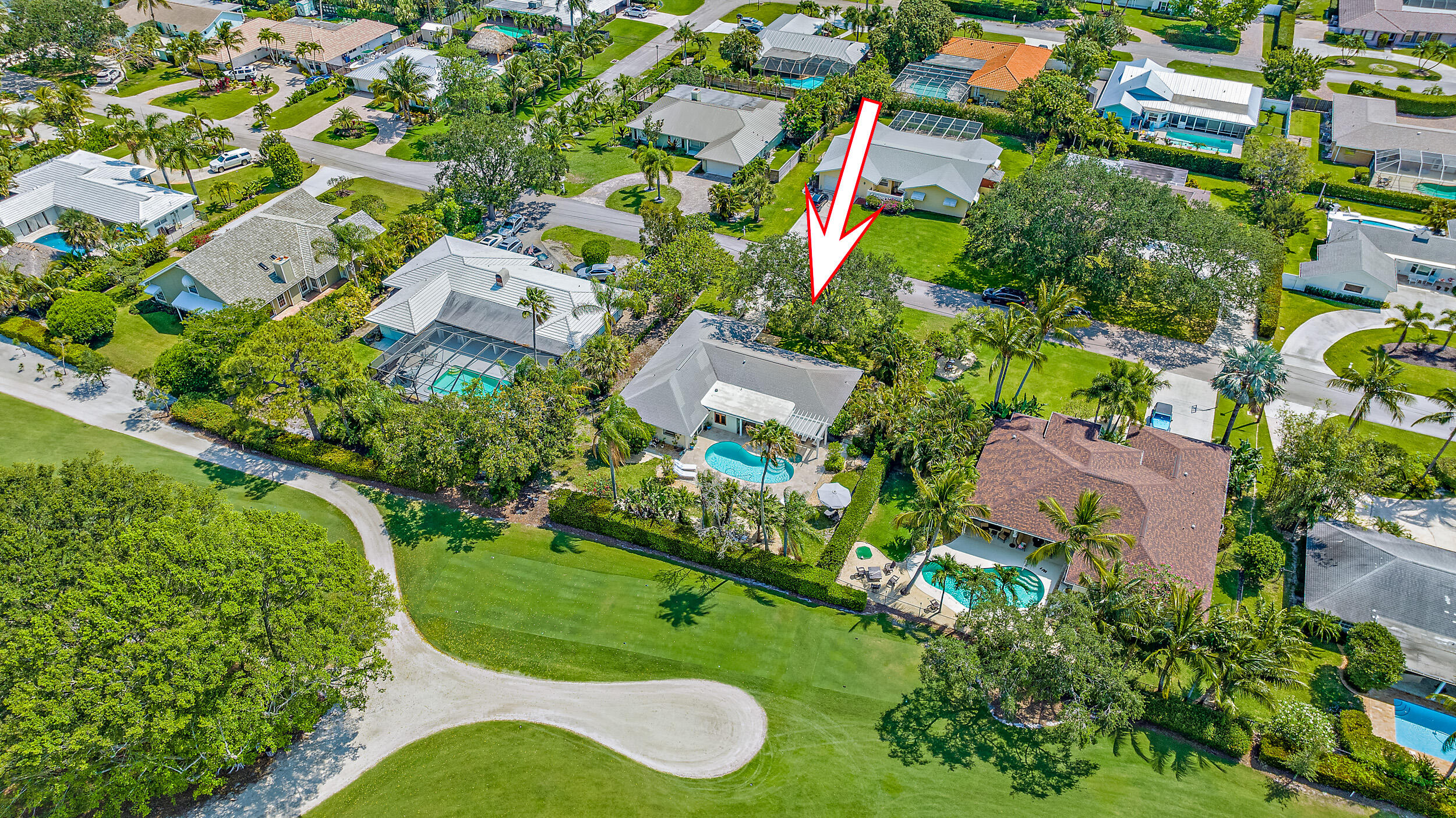 83 Fairview West Tequesta, FL 33469 - Photo 27 of 32 an aerial view of multiple house