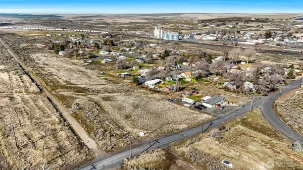 an aerial view of city