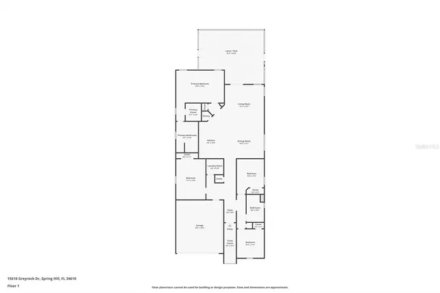 $375,000 | 15616 Greyrock Drive, Spring Hill, FL 34610