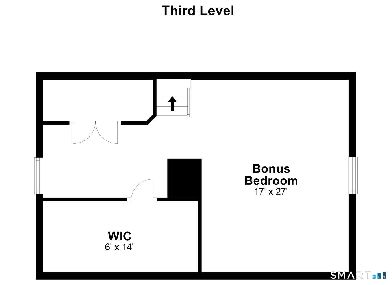 4 Kay Lane Newtown, CT 06470 - Photo 37 of 38 3rd floor plan
