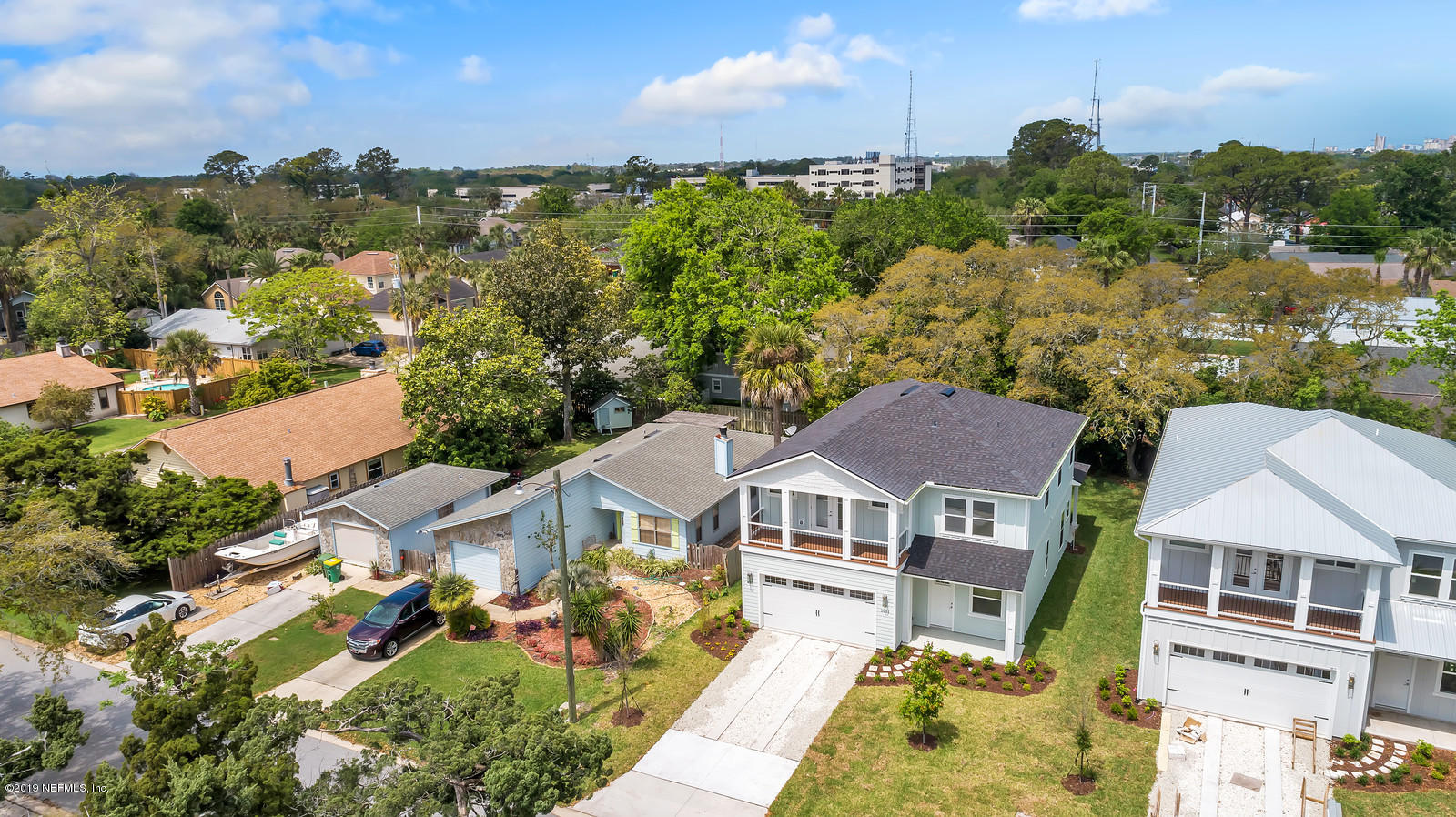 1017 Ruth Avenue Jacksonville Beach, FL 32250 - Photo 2 of 35 Birds Eye View