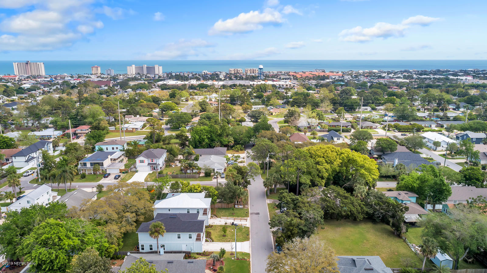 1017 Ruth Avenue Jacksonville Beach, FL 32250 - Photo 33 of 35 Aerial View to Ocean