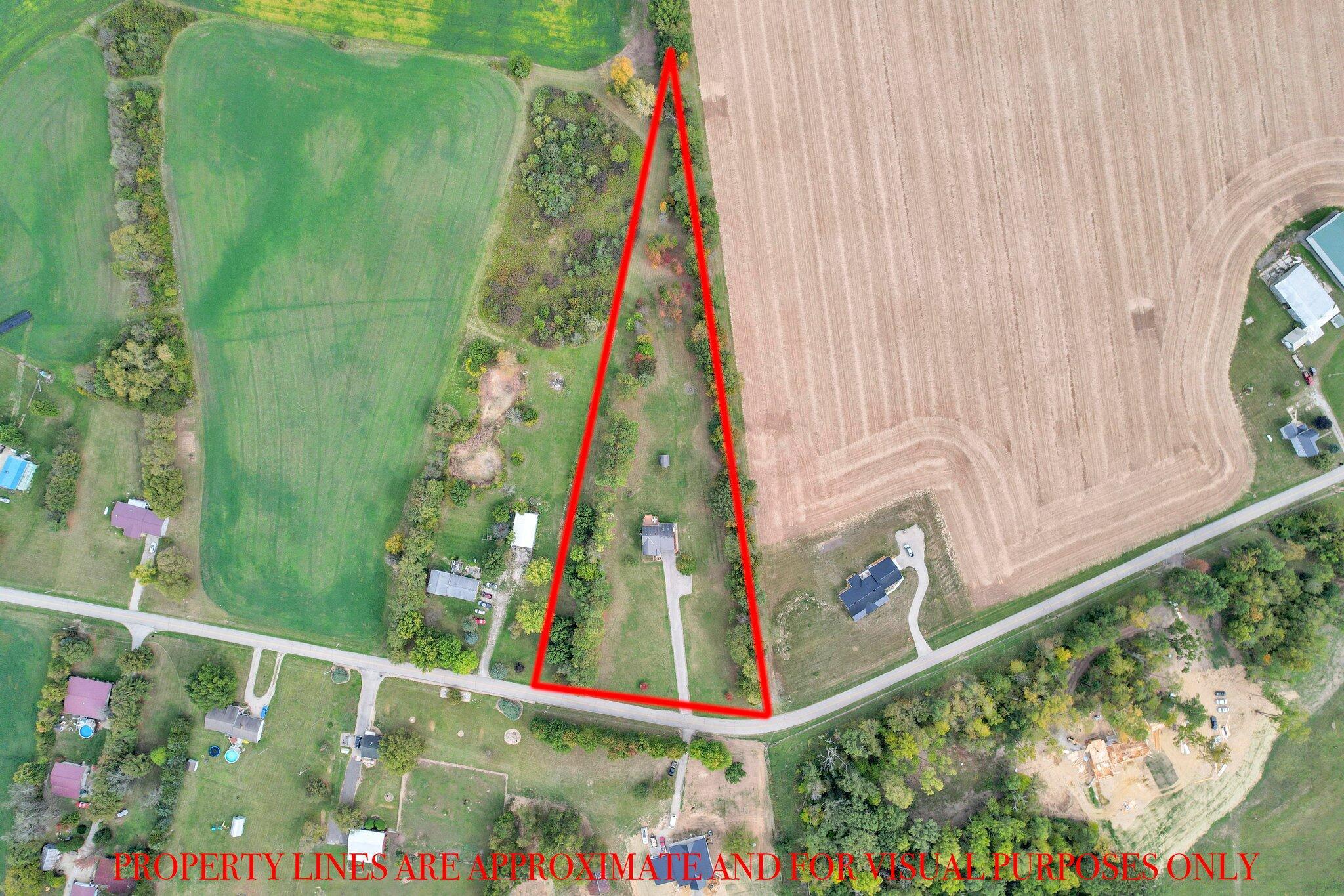 7176 Darby Road Circleville, OH 43113 - Photo 44 of 45 Overhead Drone View