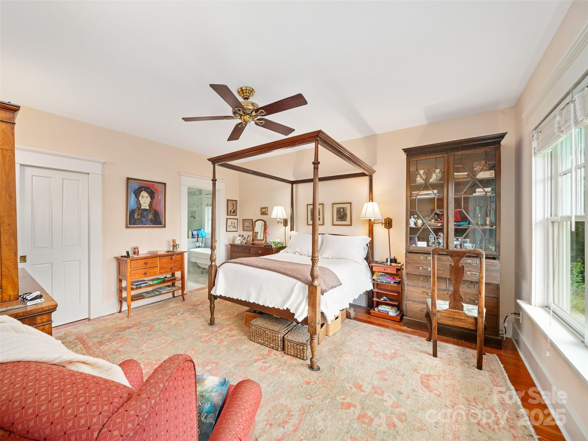 1992 Green Creek Road Bakersville, NC 28705 - Photo 15 of 48 a bedroom with furniture and a window