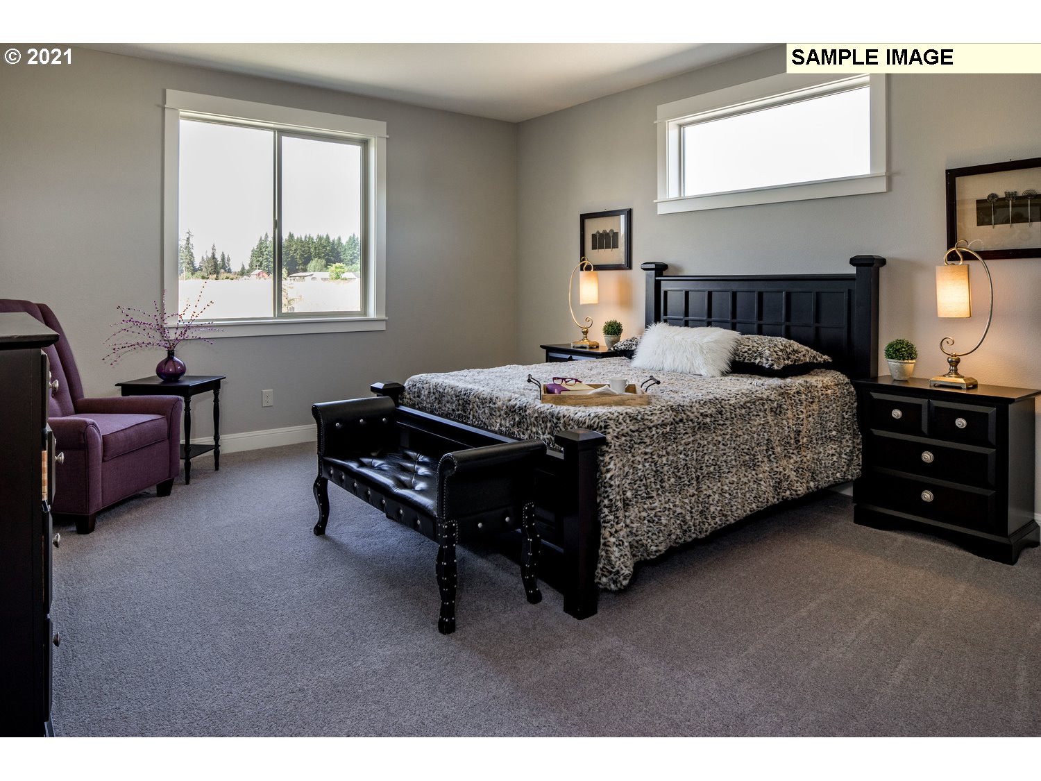 2938 South Cherry Grove Way Ridgefield, WA 98642 - Photo 17 of 20 a bedroom with a bed and a window
