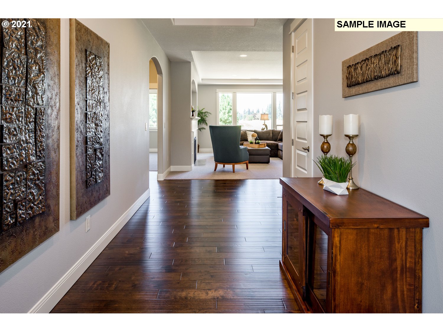 2938 South Cherry Grove Way Ridgefield, WA 98642 - Photo 5 of 20 a living room with furniture and wooden floor