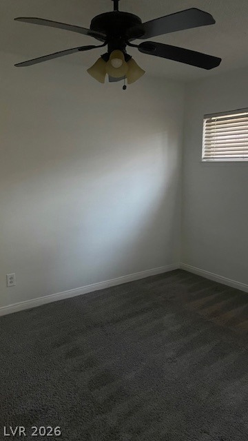 350 East Desert Inn Road, Unit B103 Las Vegas, NV 89109 - Photo 9 of 22 Well-lit room featuring a contemporary ceiling fan, providing comfort and simple style.