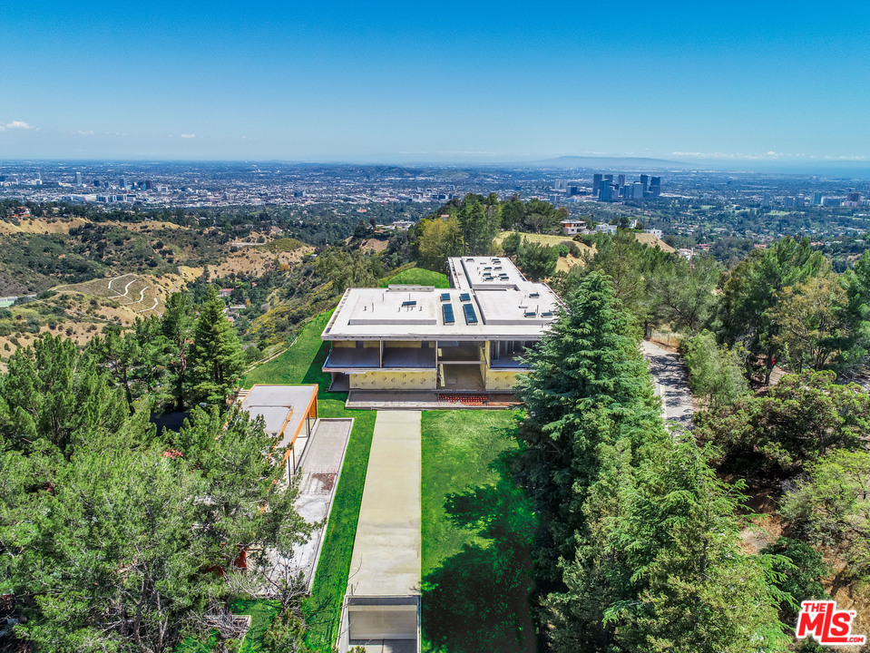 16 Beverly Park Beverly Hills, CA 90210 - Photo 1 of 20 an aerial view of a house with a yard