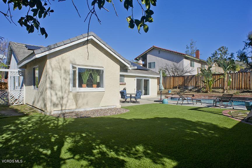 3560 Radcliffe Road Thousand Oaks, CA 91360 - Photo 23 of 26 a view of a house with backyard porch and sitting area