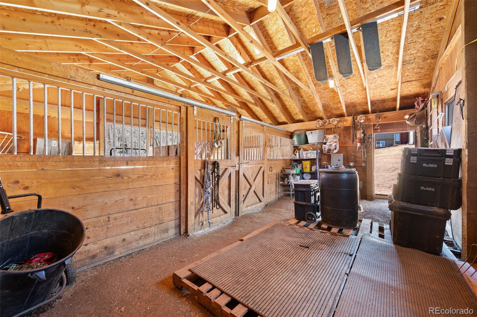 2222 County Road 72 Bailey, CO 80421 - Photo 43 of 50 a room with gym equipment