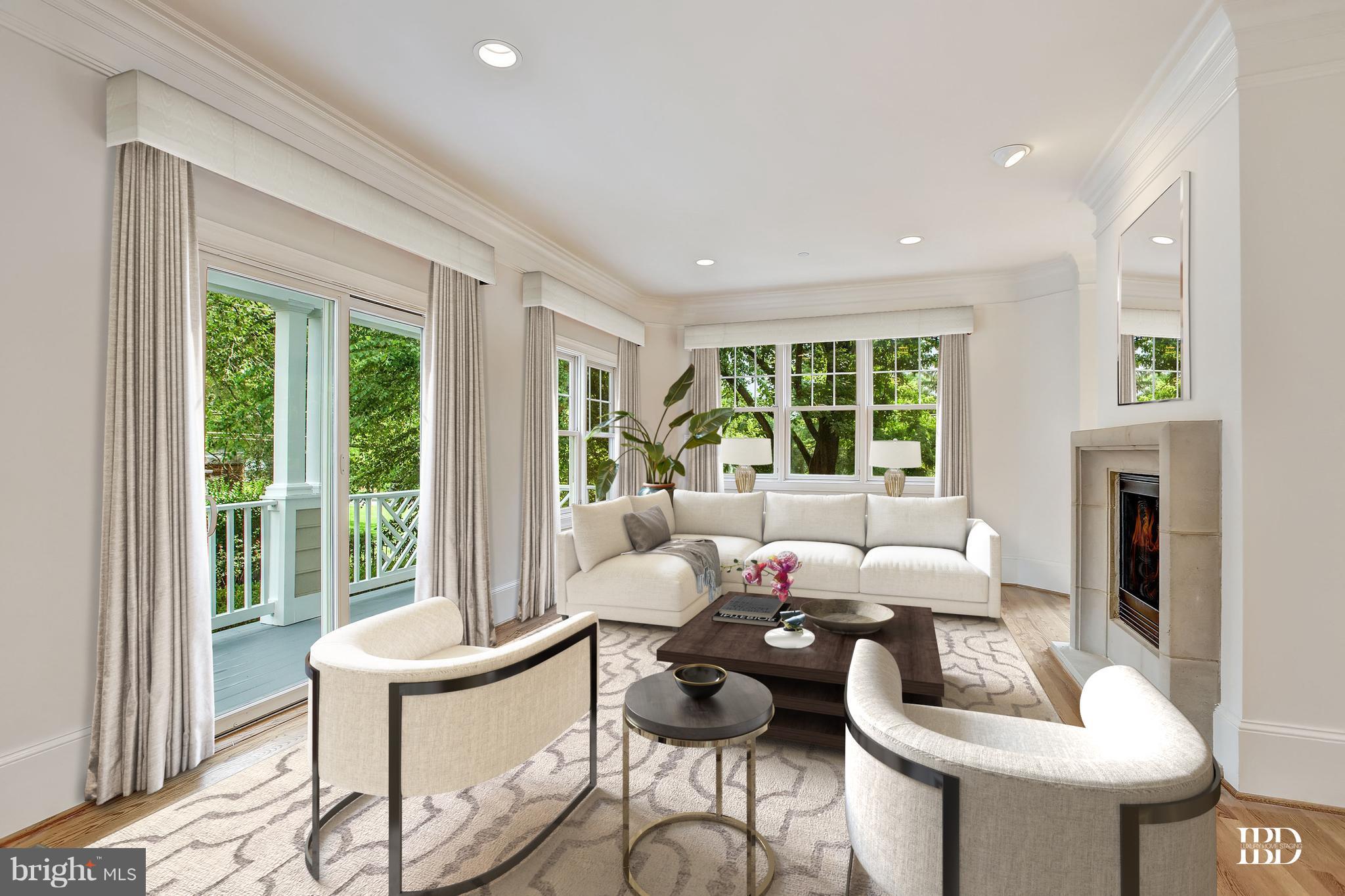 5922 Walhonding Road Bethesda, MD 20816 - Photo 5 of 28 Living Room