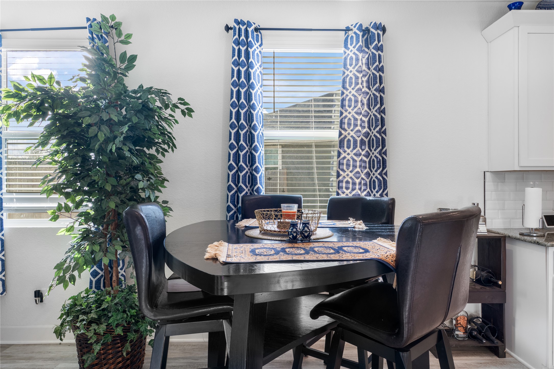 20811 Phebe Foster Street Manor, TX 78653 - Photo 12 of 40 Dining space with light wood-type flooring