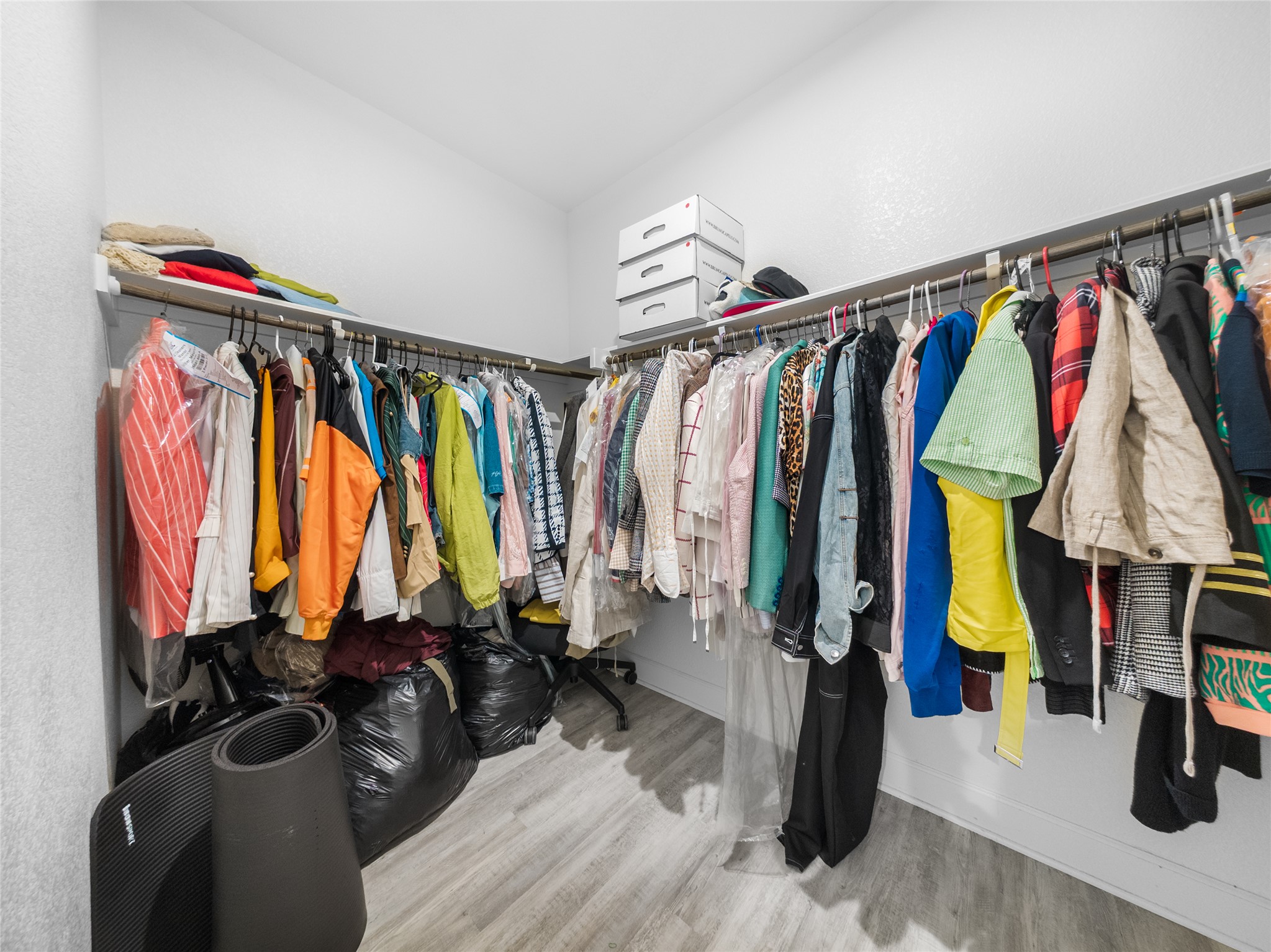 20811 Phebe Foster Street Manor, TX 78653 - Photo 21 of 40 Walk in closet with light wood-type flooring