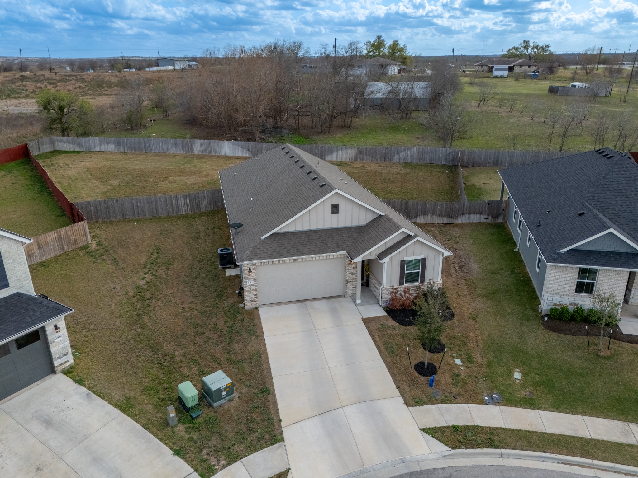 20811 Phebe Foster Street Manor, TX 78653 - Photo 4 of 40 Aerial view of sparsely populated area