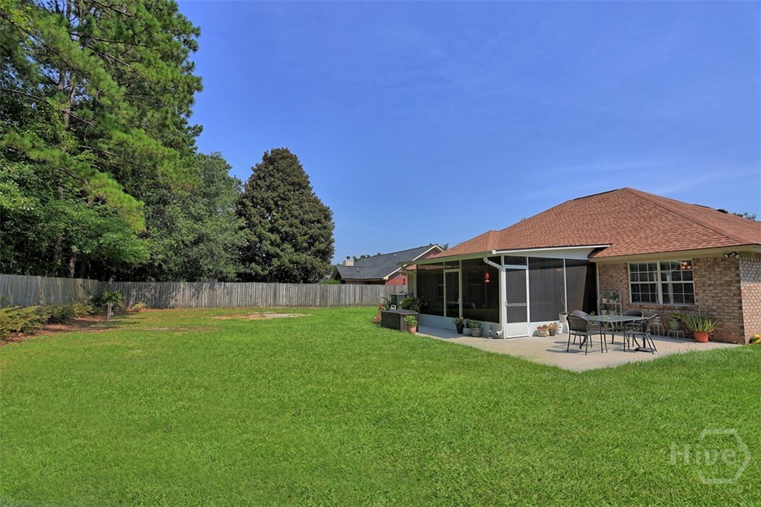 119 Mill Court Rincon, GA 31326 - Photo 25 of 27 Large Fenced Yard
