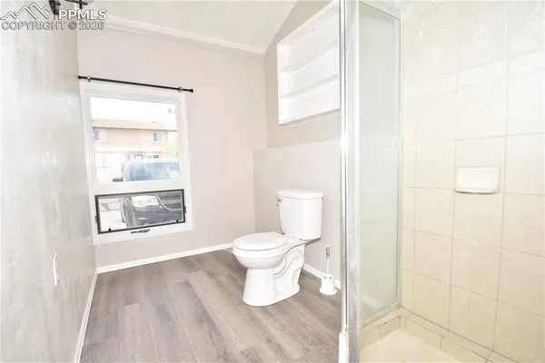 a very nice looking room with a large window