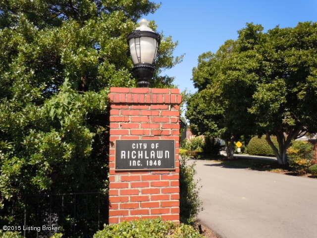 Entrance to the neighborhood