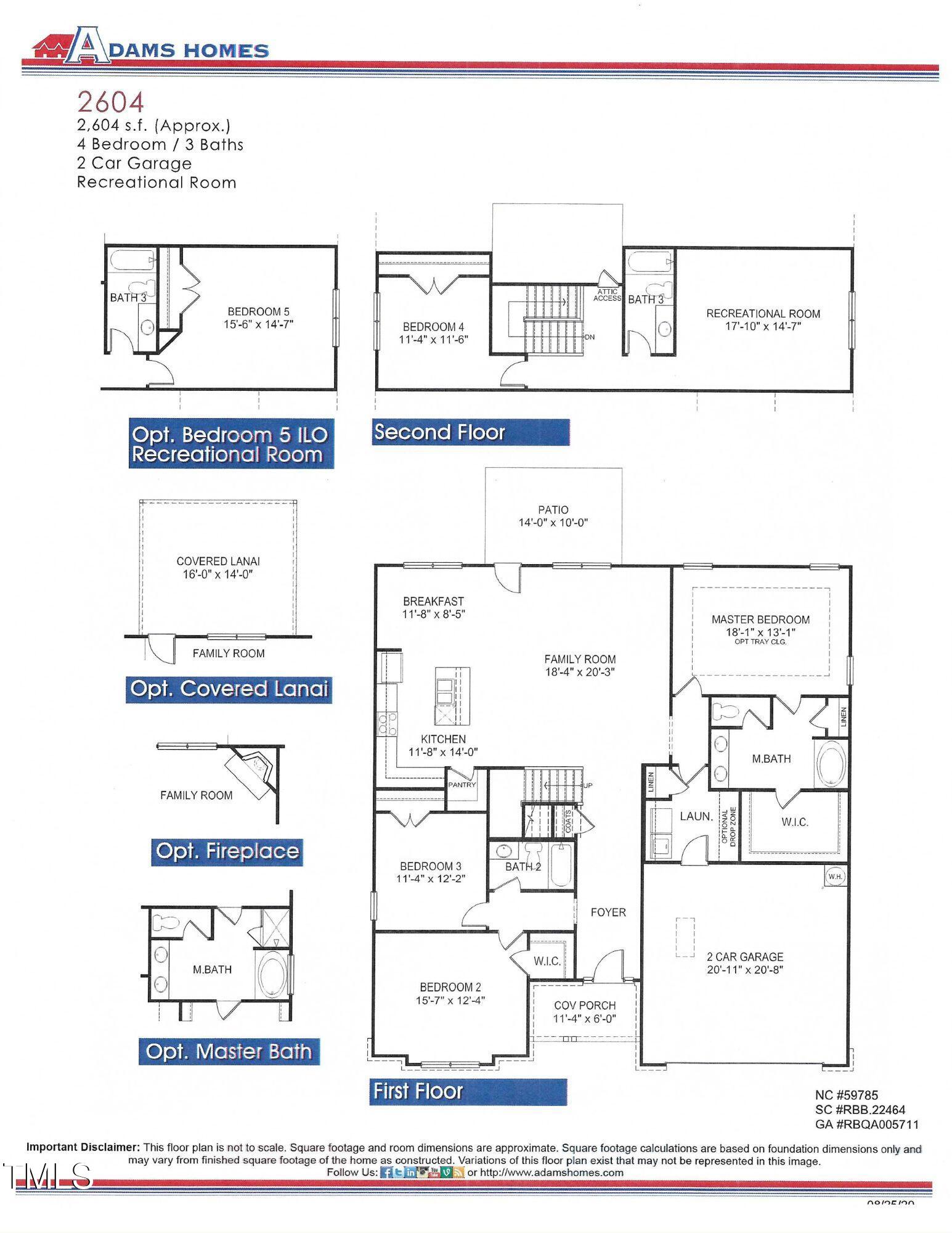 416 Galway Road Lillington, NC 27546 - Photo 44 of 44 Floor Plan