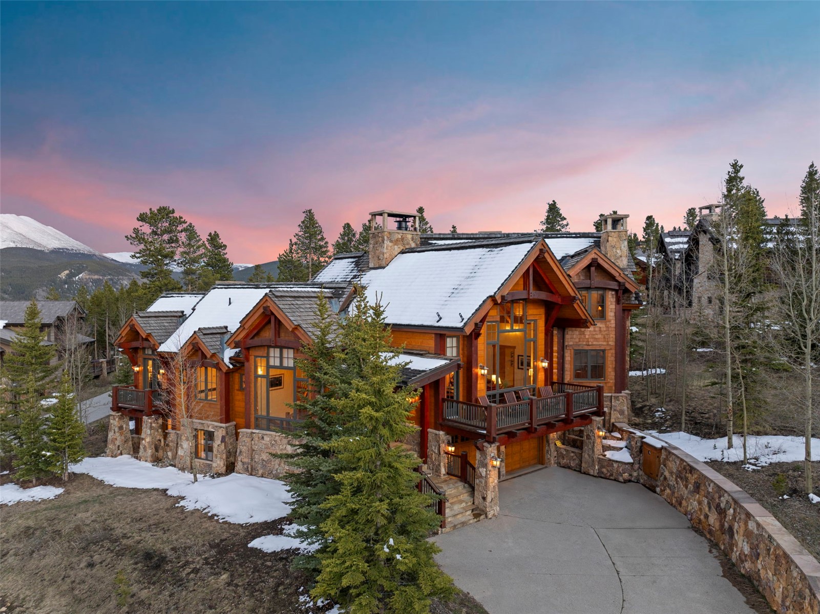 317 Timbertrail Road Breckenridge, CO 80424 - Photo 1 of 50 an aerial view of a house