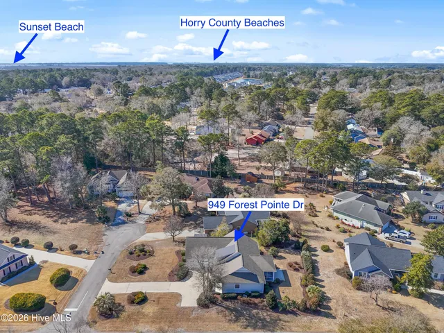 $679,900 | 949 Forest Pointe Drive, Sunset Beach, NC 28468