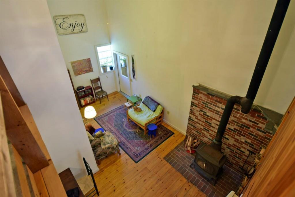 779 Overlock Hill Road Union, ME 04862 - Photo 26 of 35 Looking down to the living room from...