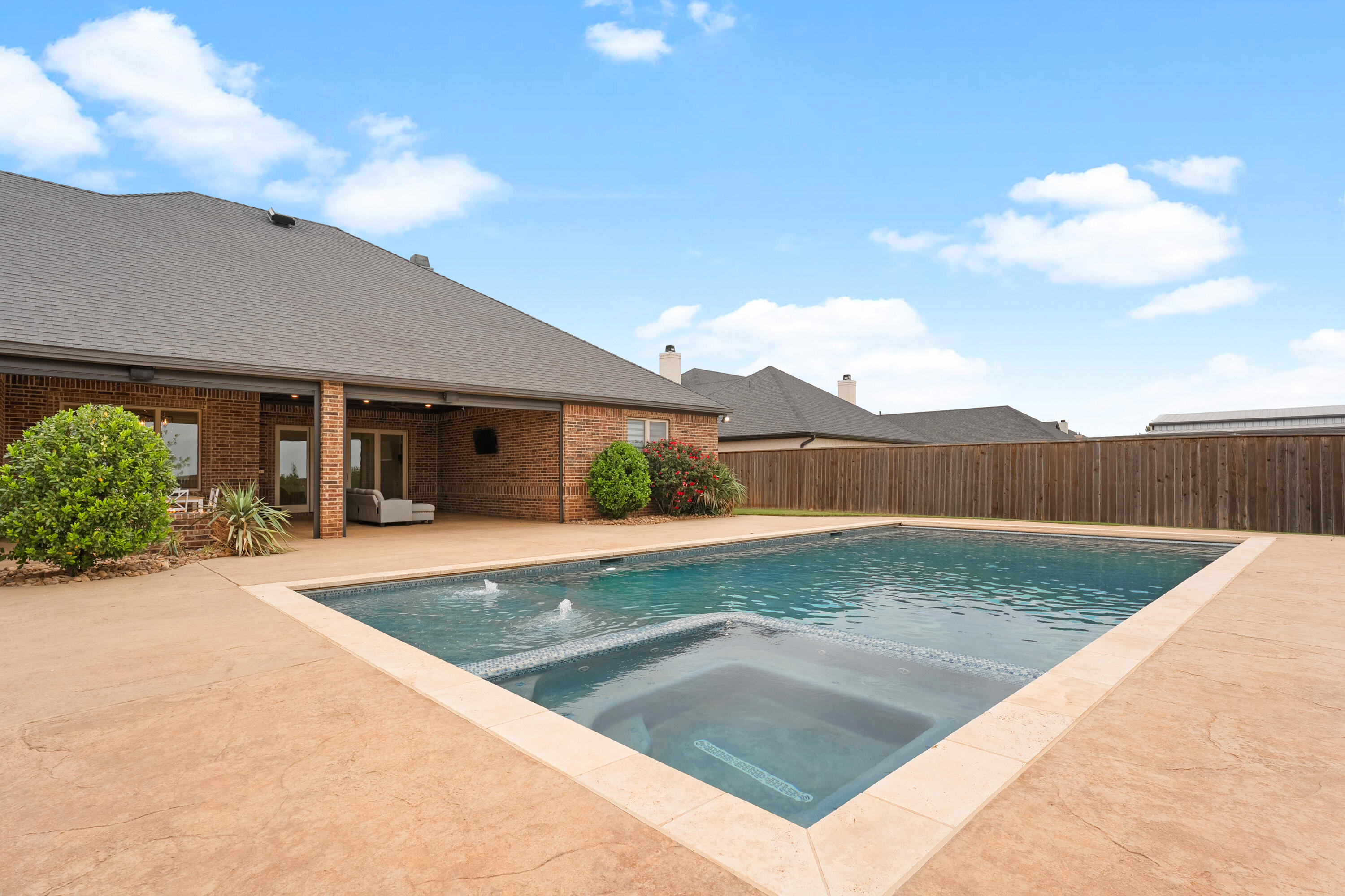 4003 140th Street Lubbock, TX 79423 - Photo 43 of 50 a view of a house with backyard