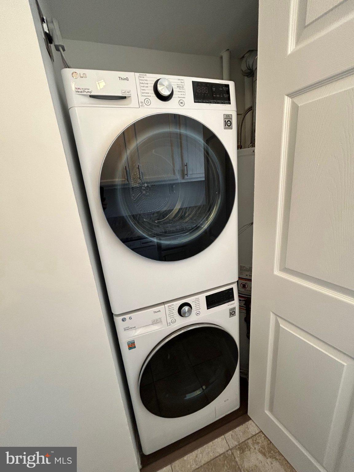 3815 Davis Place Northwest, Unit 1 Washington, DC 20007 - Photo 13 of 14 Efficient laundry duo in compact space.