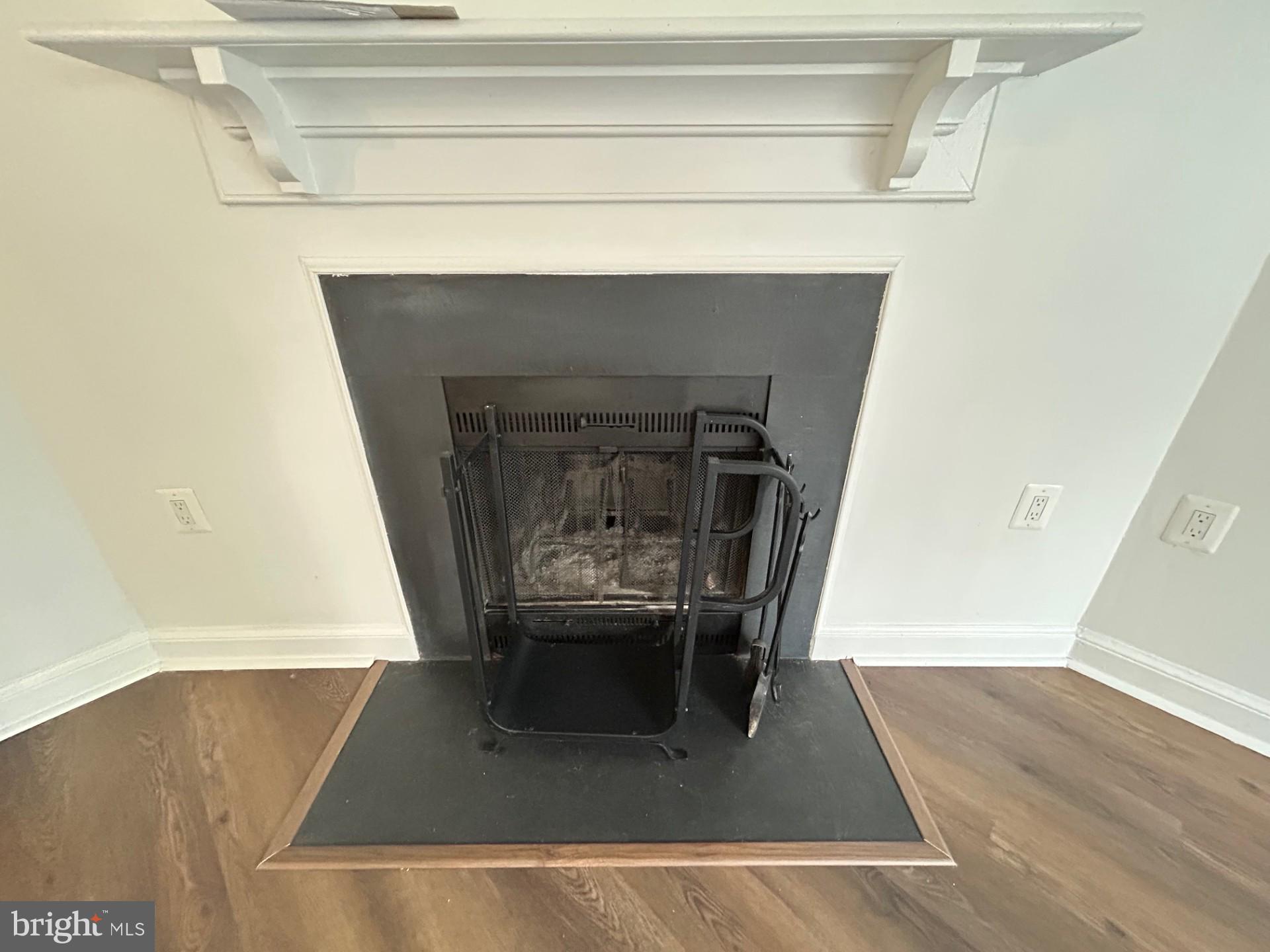 3815 Davis Place Northwest, Unit 1 Washington, DC 20007 - Photo 7 of 14 Cozy fireplace ready for warmth.