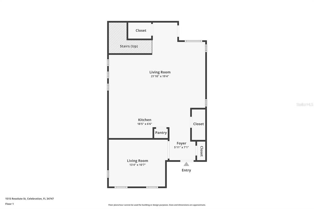 1515 Resolute Street Celebration, FL 34747 - Photo 38 of 56 a picture of a floor plan